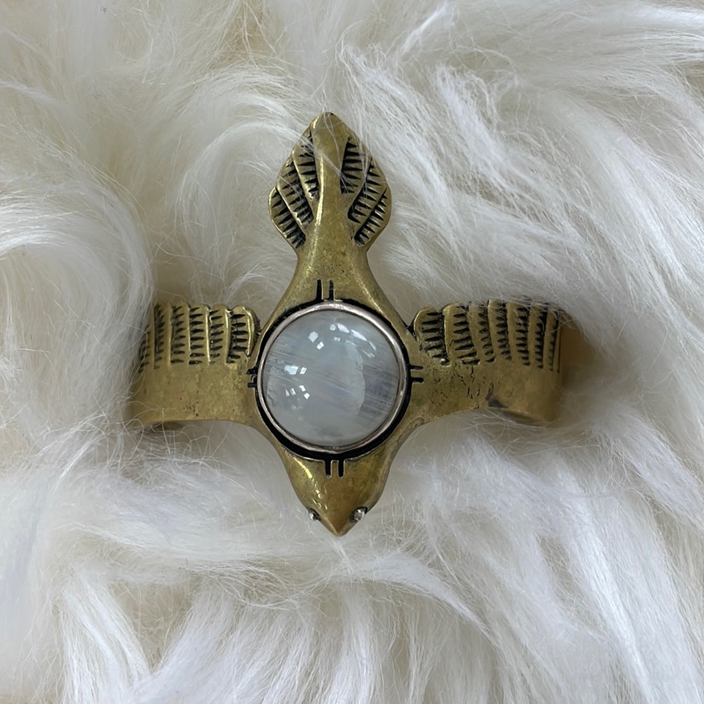 Bahgsu Jewels moonstone cuff